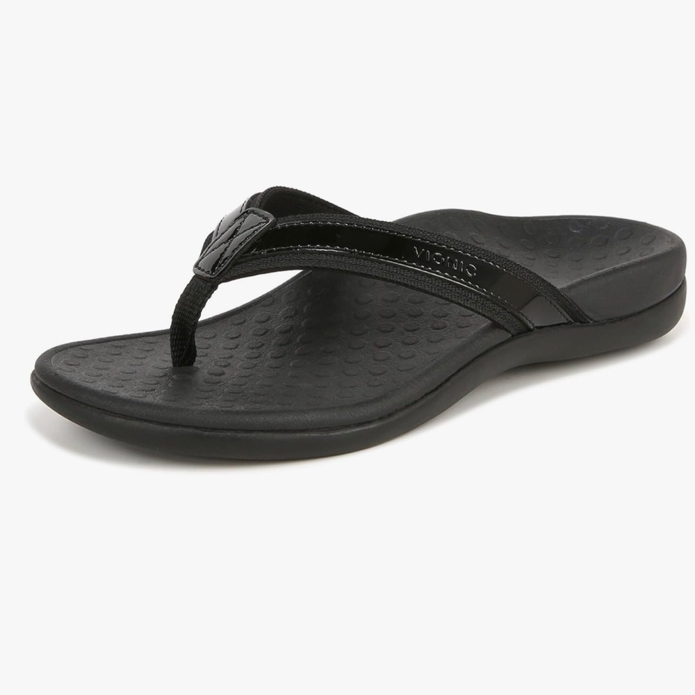 Size 9- SEE BELOW- Vionic Tide II Women's Black Sandals